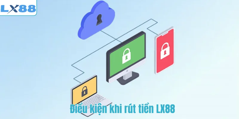 Điều kiện khi rút tiền LX88